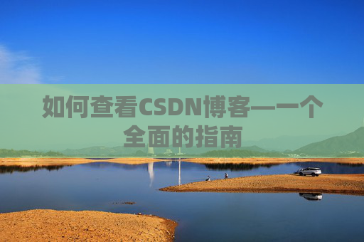 如何查看CSDN博客—一个全面的指南